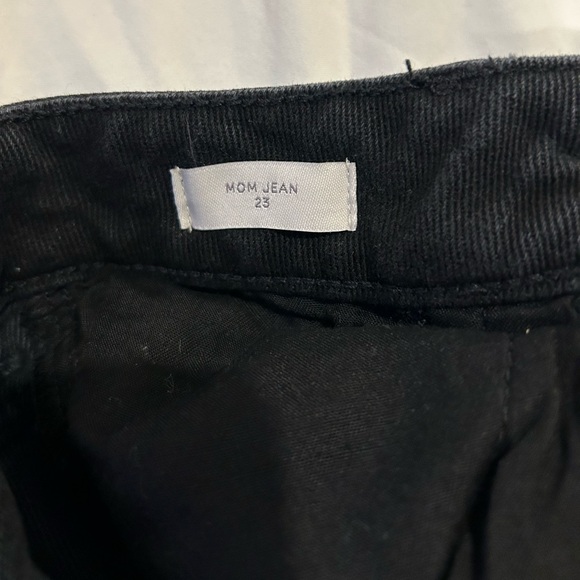 pacsun black mom jeans size 23 - Picture 3 of 4